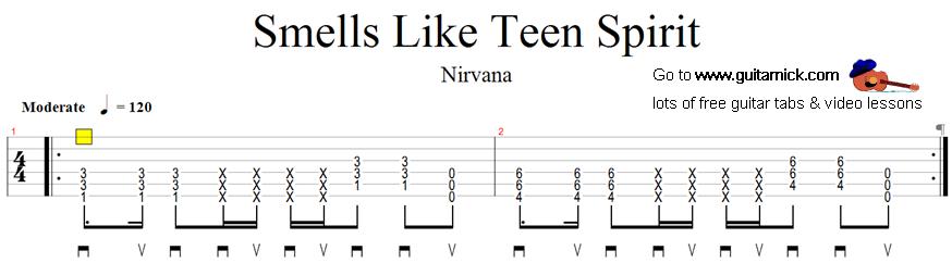 How To Play Smells Like Teen Spirit By Nirvana 33