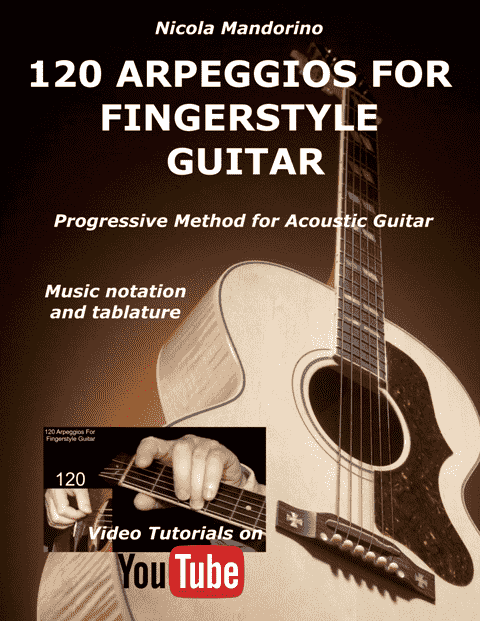 120 Arpeggios for Fingerstyle Guitar - book