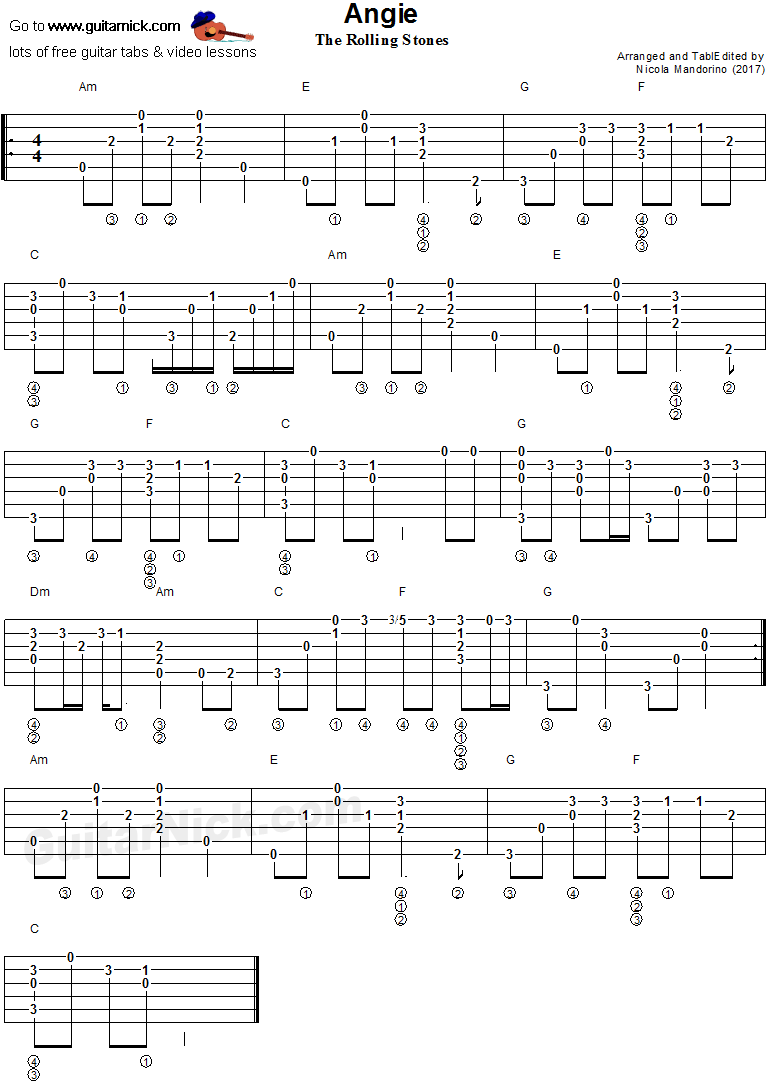 Guitar Tab