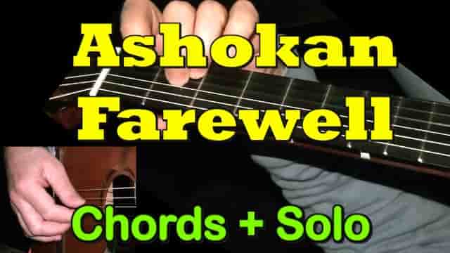 ASHOKAN FAREWELL - easy guitar tab
