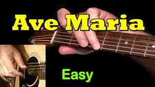 Ave Maria - Easy Guitar Tab