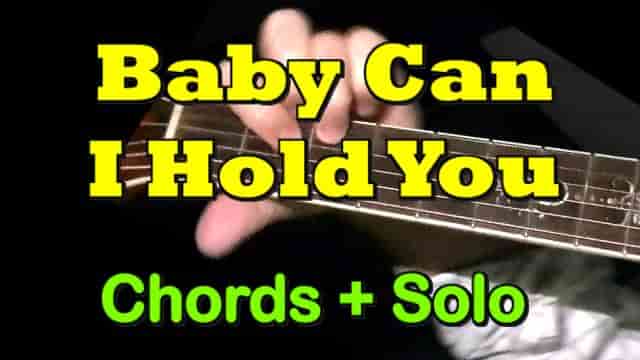 Baby Can I Hold You (Tracy Chapman) - easy guitar tab, chords