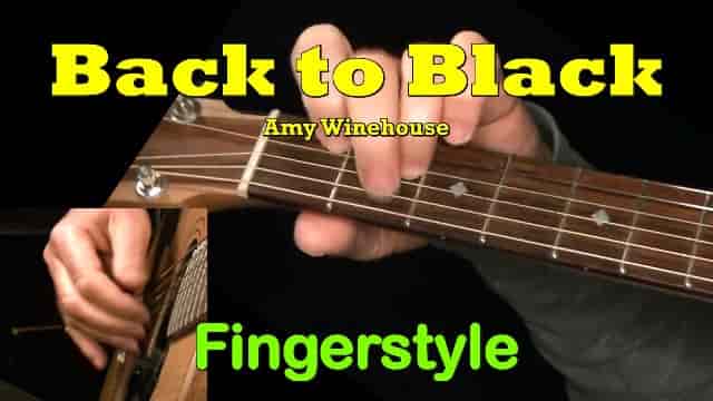 Back to Black - Amy Winehouse | Fingerstyle Guitar Tab