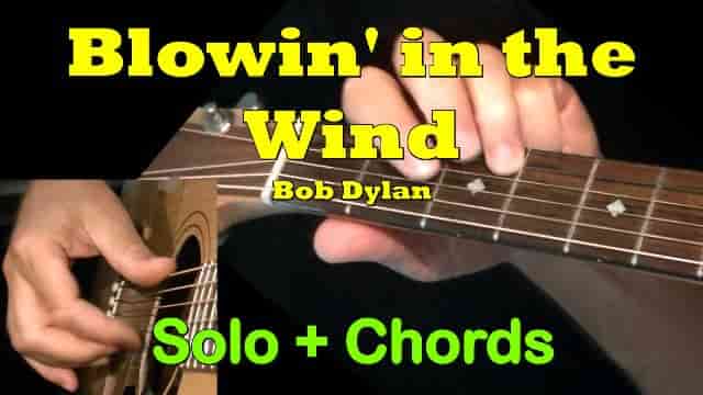 Blowin' in the Wind - Bob Dylan | Easy Guitar Tab