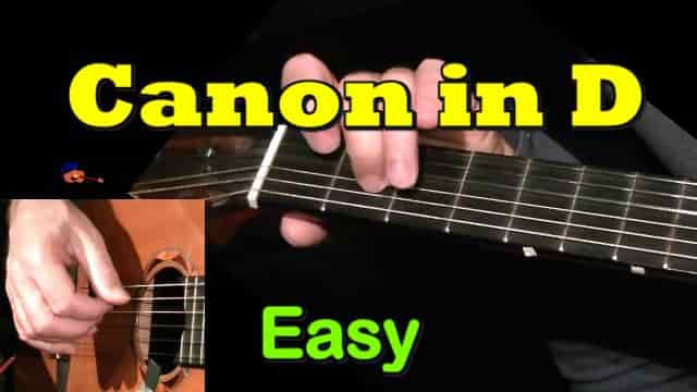 Canon In D by Pachelbel | Easy Guitar Tab - Chords