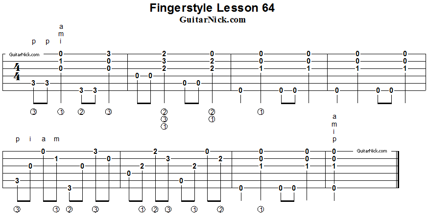 Fingerstyle lesson 64 - Hey Joe