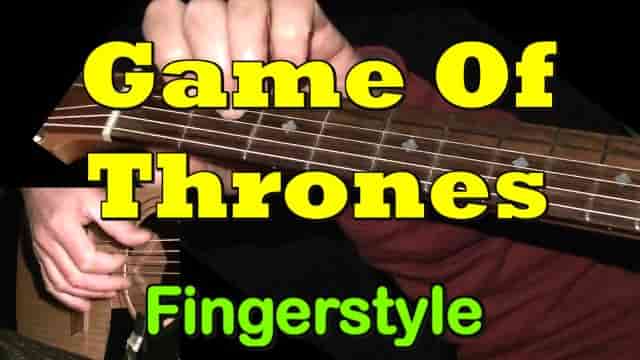 GAME OF THRONES Theme - fingerstyle guitar tab
