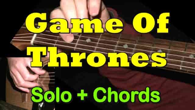 Game of Thrones (theme) - easy guitar tab