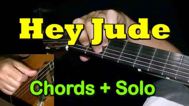 HEY JUDE - Easy Guitar Tab