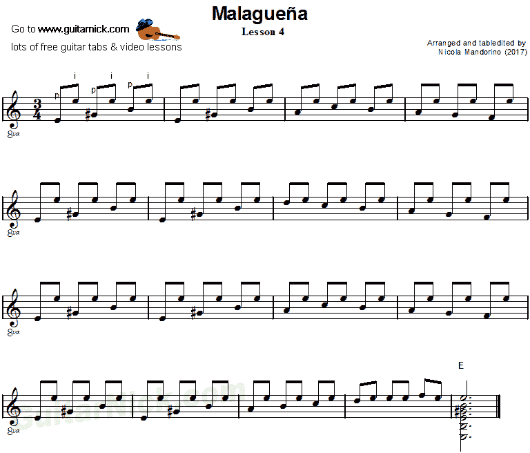 Guitar Sheet