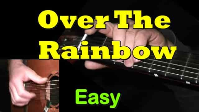 OVER THE RAINBOW - easy guitar tab