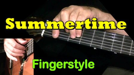 SUMMERTIME - fingerstyle guitar tab