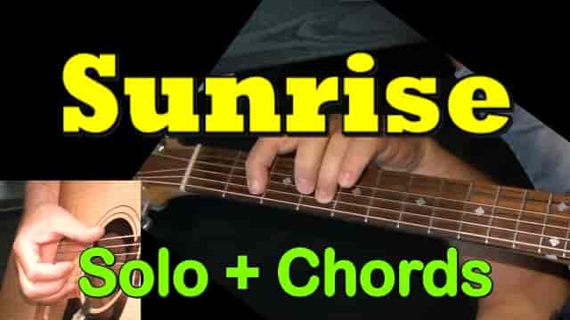 Sunrise (Norah Jones) | Easy Guitar Tab - Chords